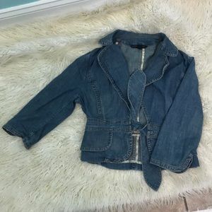 Banana republic Blue Jean Jacket size 0
